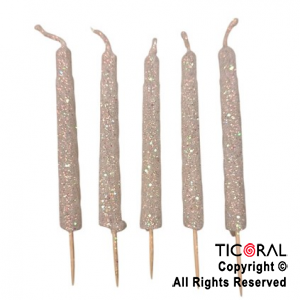 VELA VELON ESPIRAL GIBRE DE 10 CM BLANCO (Pack x 5)
